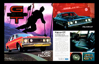Ford Falcon XW GT wall art poster (landscape)