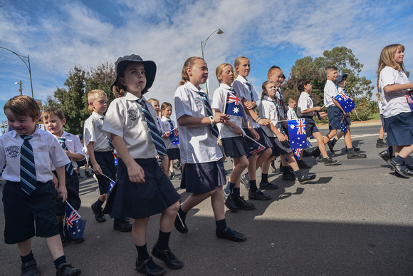 ANZAC Day Junee 2018- March and Ceremony